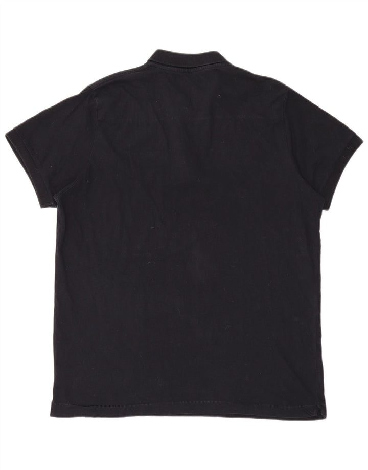 French Connection Polo Shirt til mænd 2XL Marineblå Bomuld