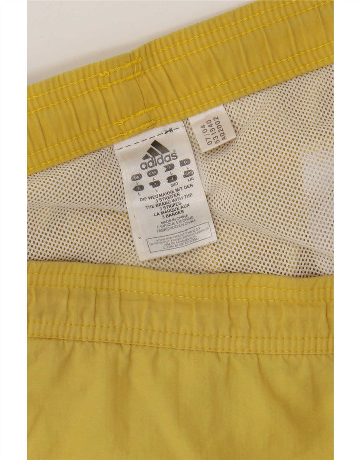Adidas Herre Cargo svømmeshorts store gule nylon