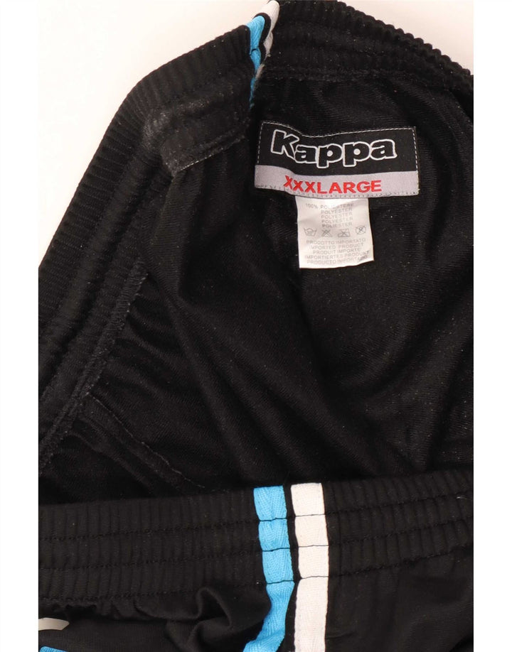 Kappa Dame træningsdragt Bukser UK 22 3XL Sort Polyester