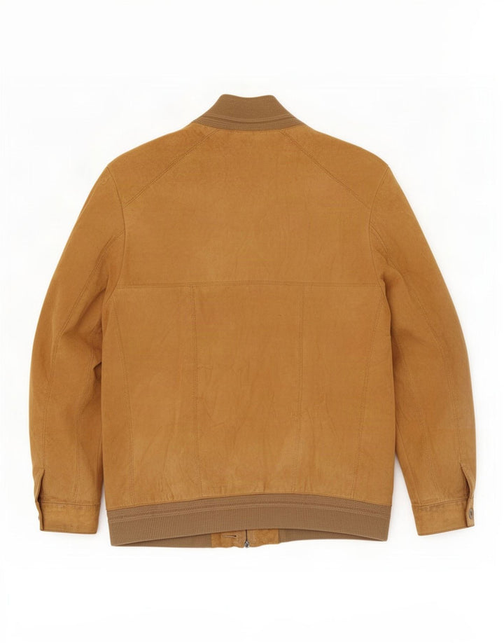 Jean Jacques Herre Ruskindsjakke EU 48 Medium Brun Læder