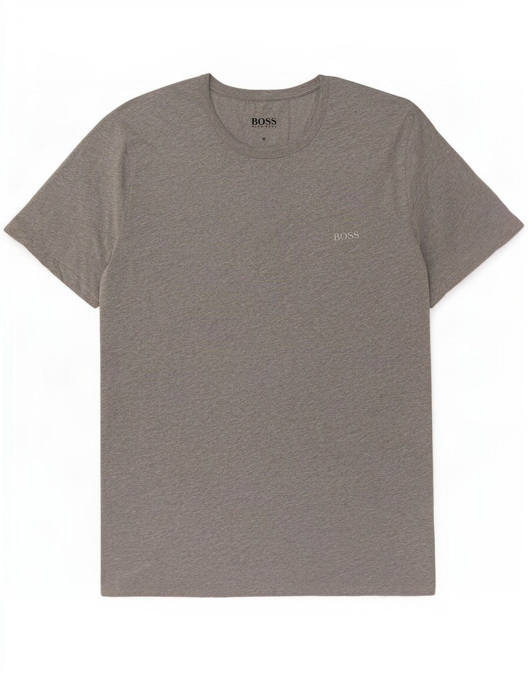 Hugo Boss Herre T-Shirt Top Medium Grey Bomuld