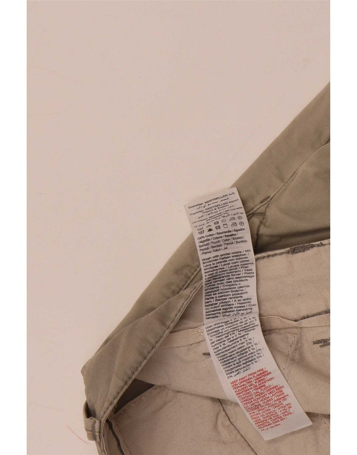 Jack & Jones Herre Regular Fit Chino Shorts Large W36 Grå Bomuld