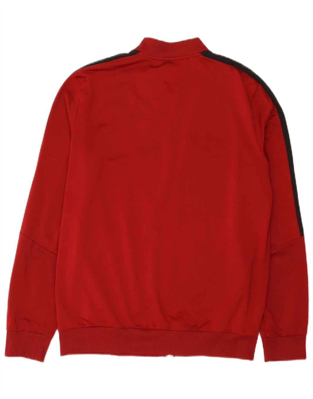 Puma Mens Graphic Tracksuit Top Jacket Medium Burgundy Colourblock