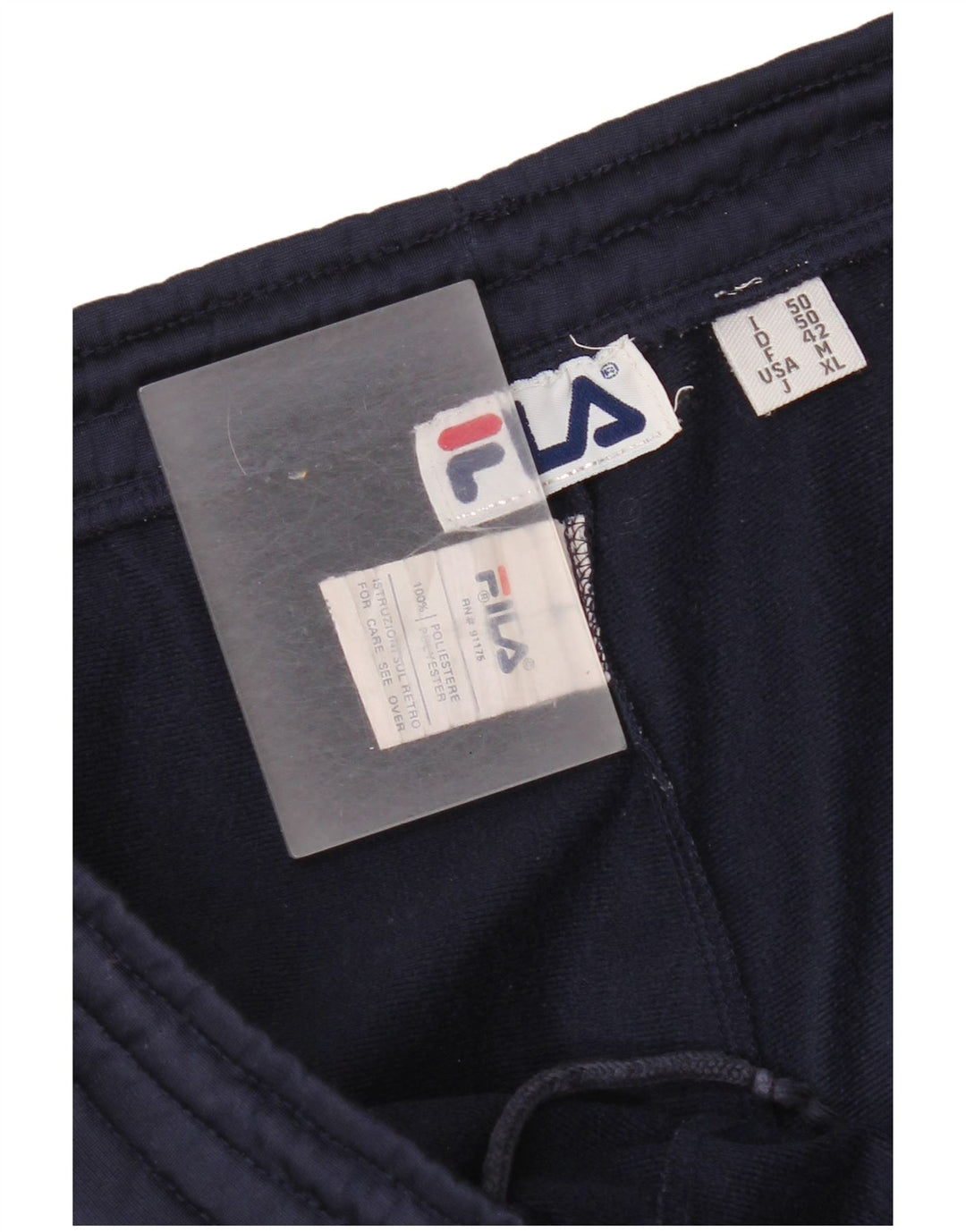 Fila Træningsdragt bukser til mænd Medium Marineblå Colourblock Polyester