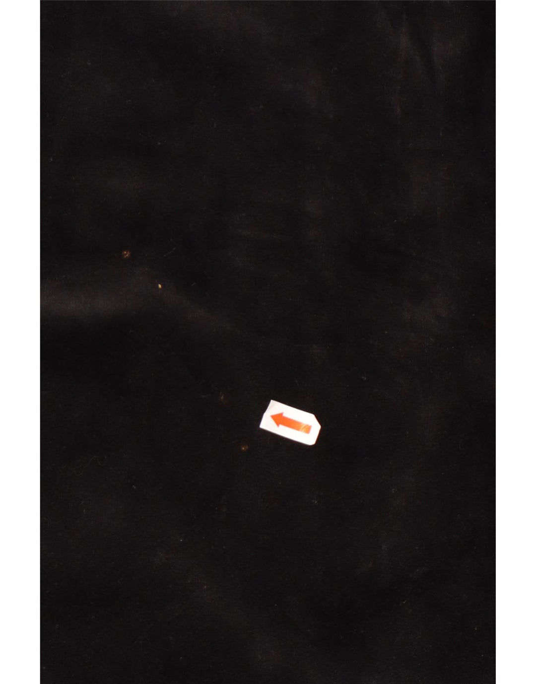 L.L.BEAN Dame Velvet A-line nederdel Medium W28 Sort Bomuld