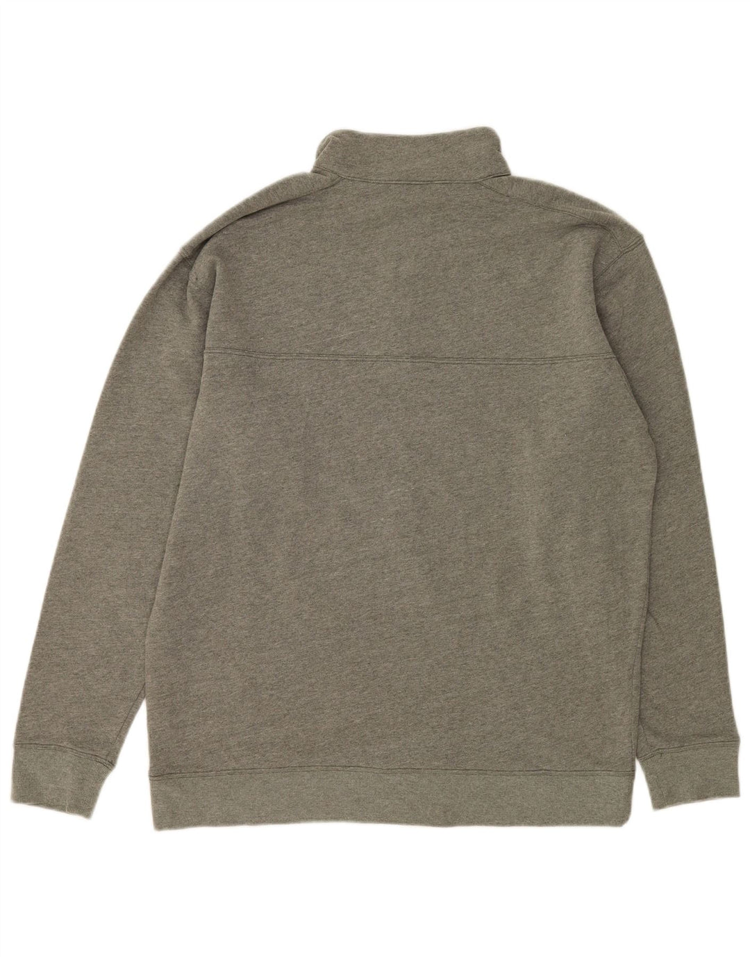 Columbia Sweatshirt med lynlås til mænd, stor grå bomuld