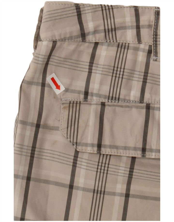NIKE Cargo Shorts til mænd W36 Large Beige Check