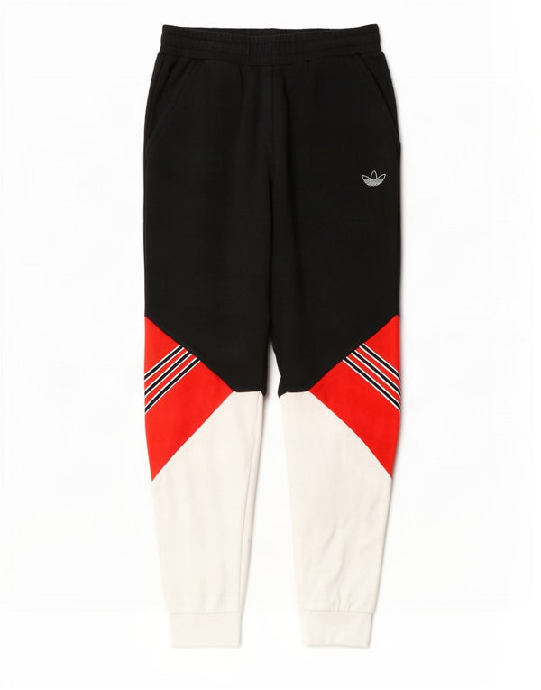 Adidas Træningsdragt til mænd Joggers Medium Sort Colourblock Bomuld