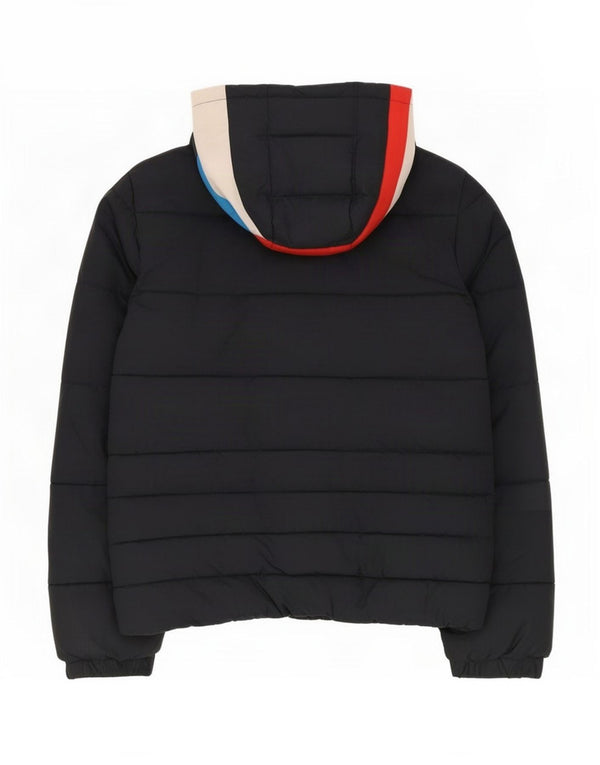 Levi's Boys grafisk polstret hættejakke 15-16 år Sort Colourblock