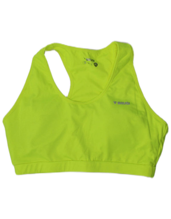 Brugi Dame Sport BH Top XL Grøn Polyester Sports