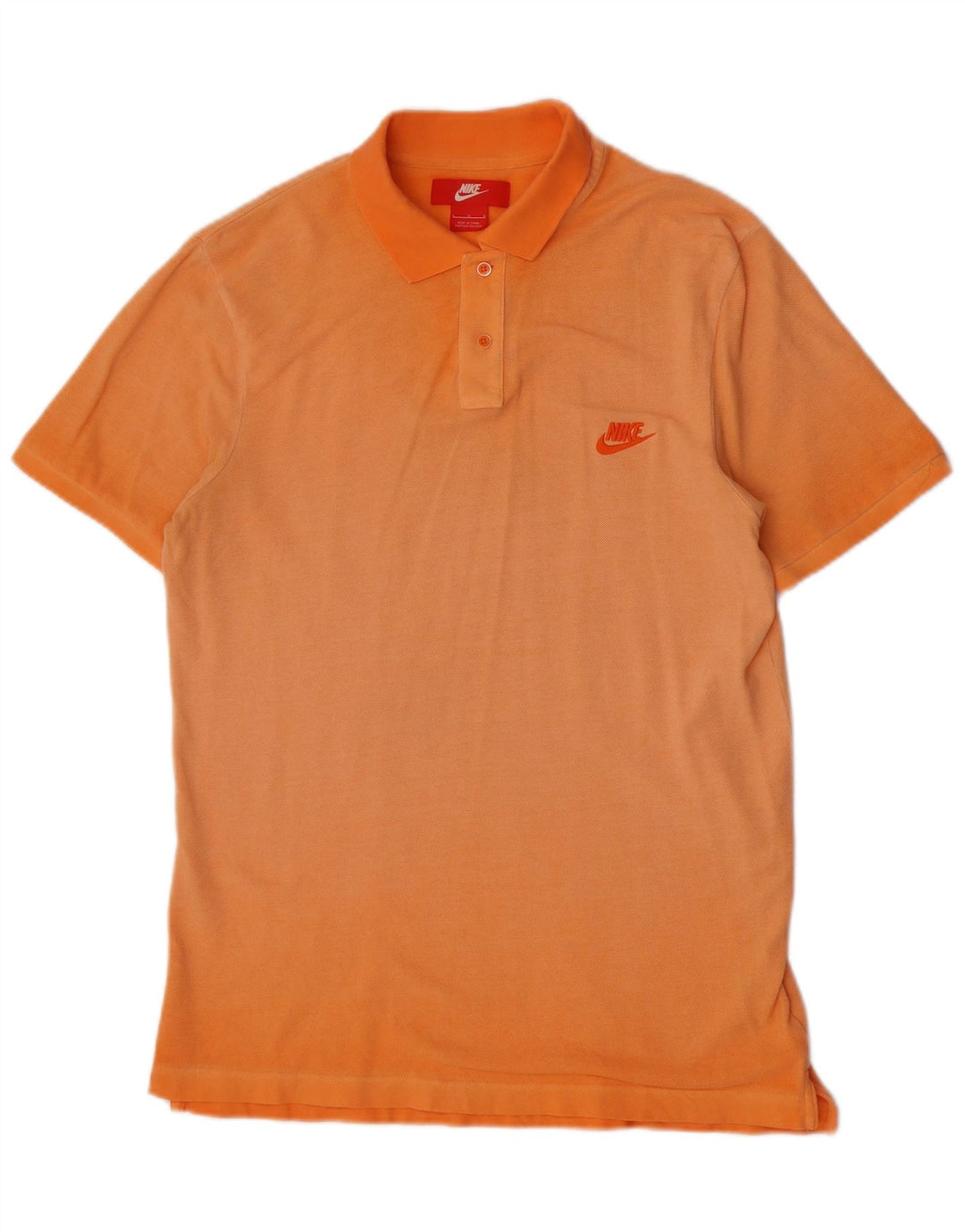 Nike herre poloshirt stor orange bomuld
