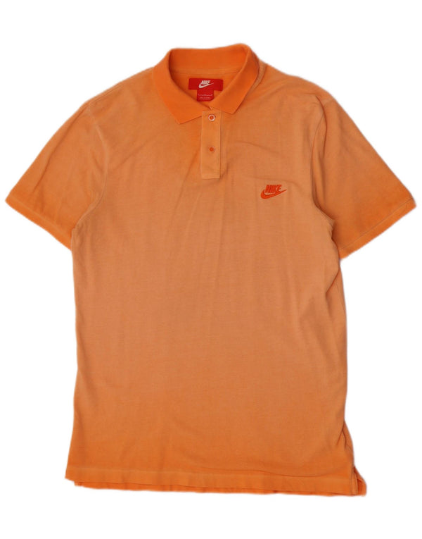 Nike herre poloshirt stor orange bomuld