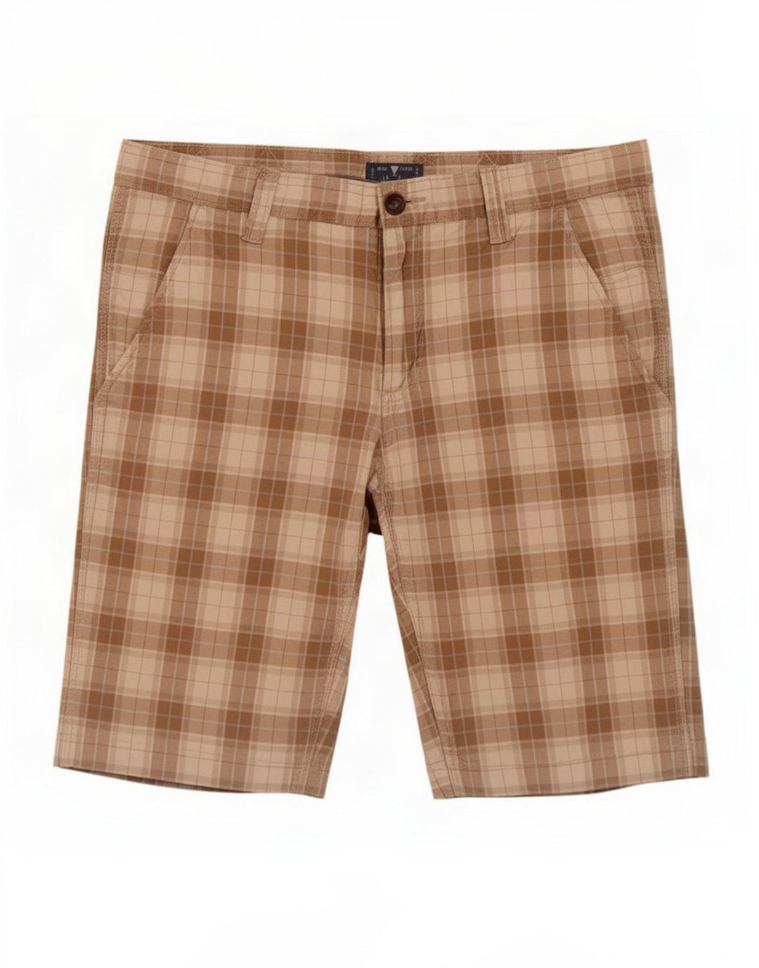 Hurkett Herre Chino Shorts IT 48 Medium W32 Beige Check