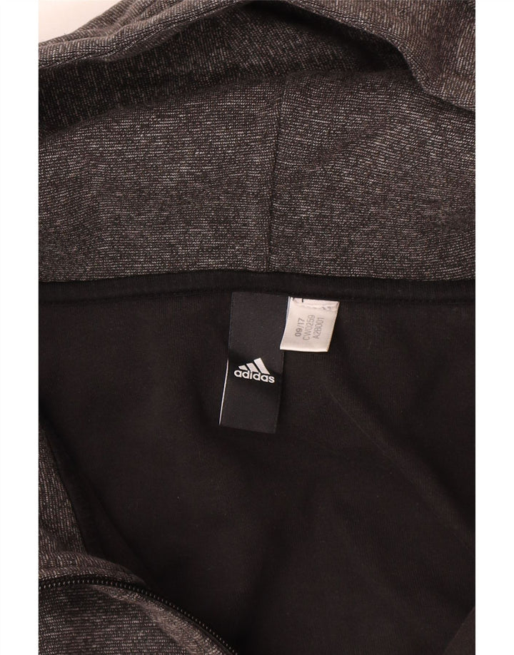 Adidas Hættetrøje med lynlås til mænd 2XL Grå