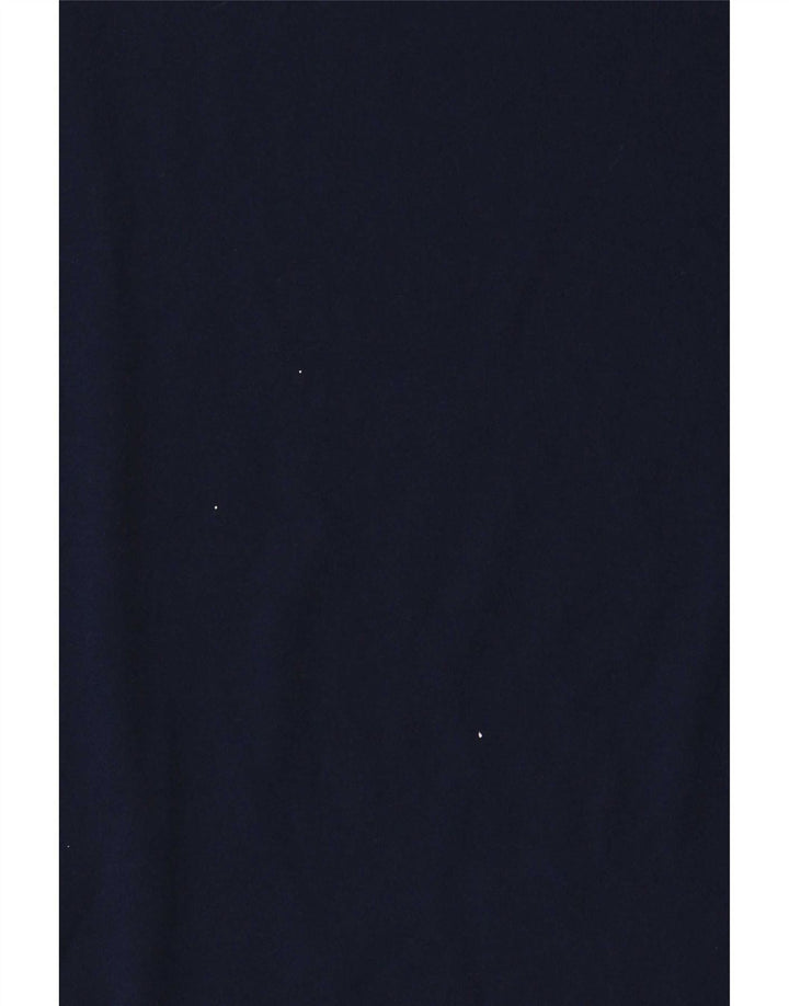 Adidas Boys T-Shirt Top 13-14 år Navy Blue Colourblock Polyester