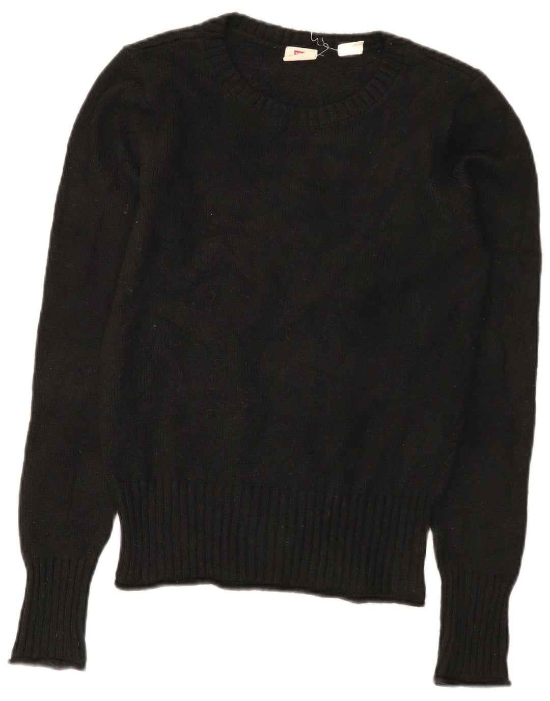Levi's Dame Boat Neck Jumper Sweater UK 10 Lille sort polyamid