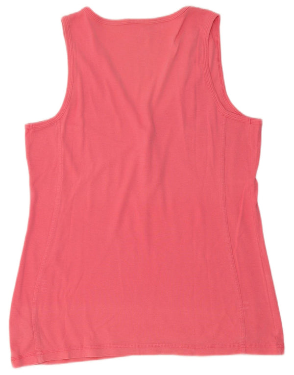 Champion Damevest Top UK 18 XL Pink Bomuld