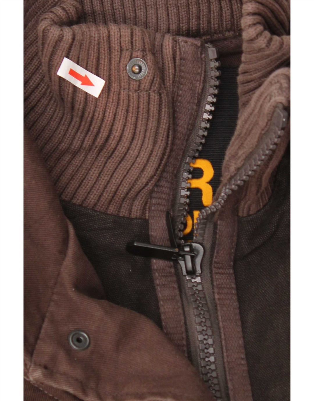 Superdry Herre Utility Jacket UK 40 Large Brown
