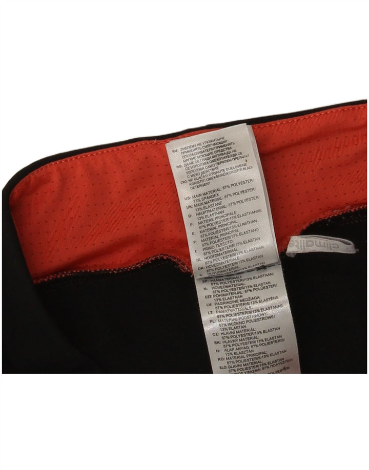 Adidas Dame Climalite Capri Leggings UK 8 Small Black Polyester