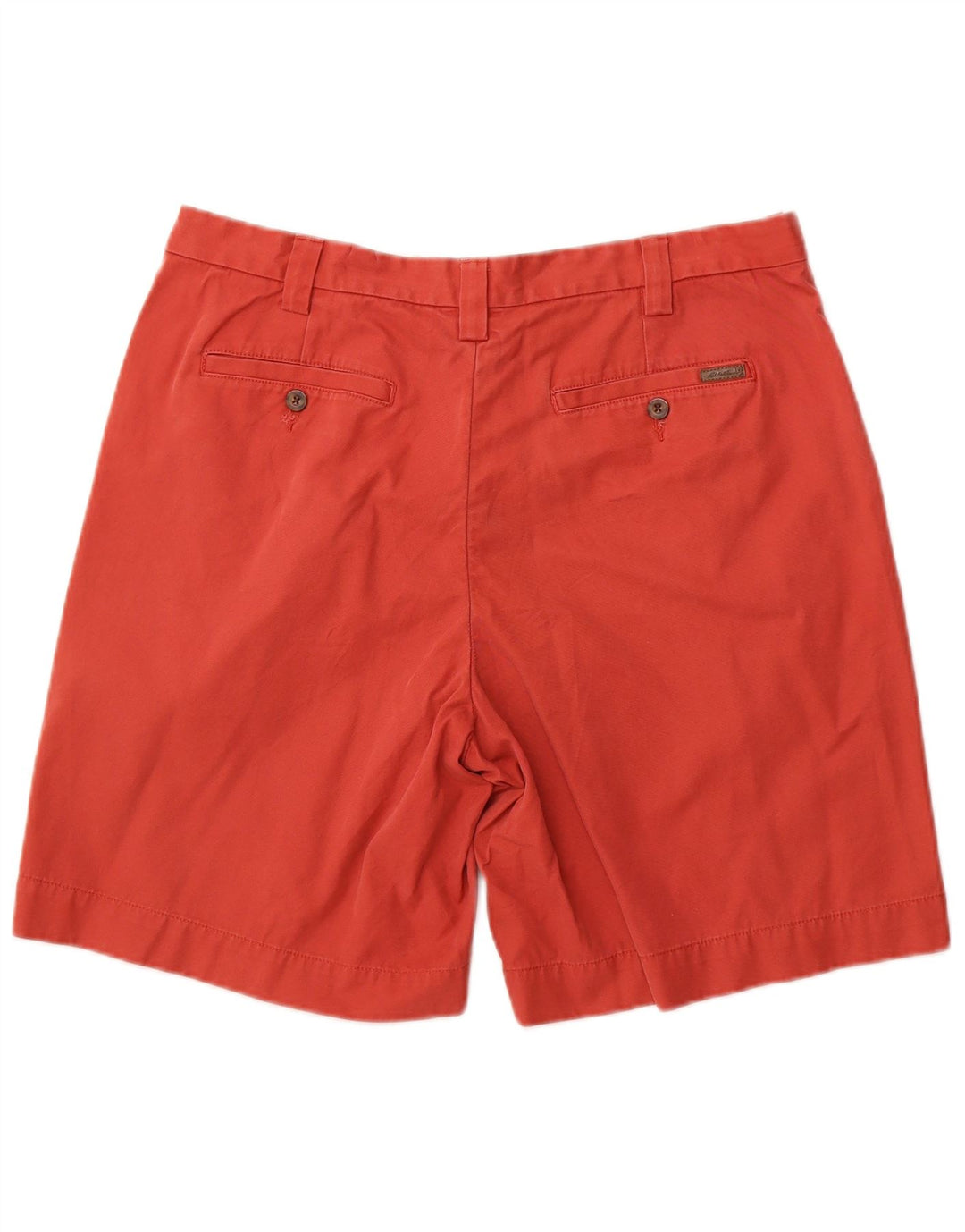Eddie Bauer Herre Chino Shorts W36 Large Red Bomuld