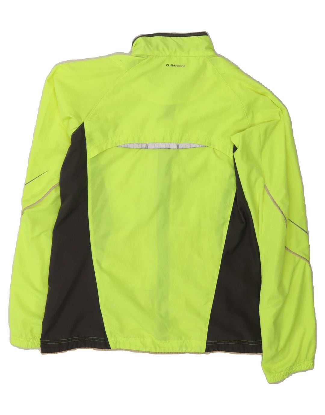ADIDAS Mens Tracksuit Top Jacket UK 12 Medium Green Colourblock Polyester Vintage Adidas and Second-Hand Adidas from Messina Hembry 