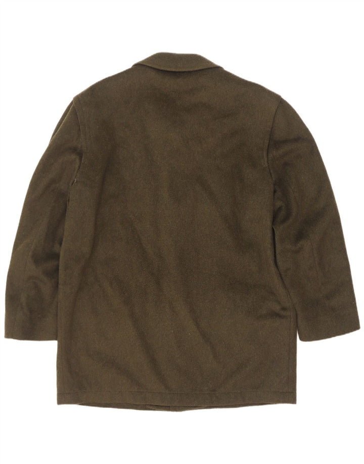 Steinbock Herre Overfrakke IT 48 Medium Khaki Wool