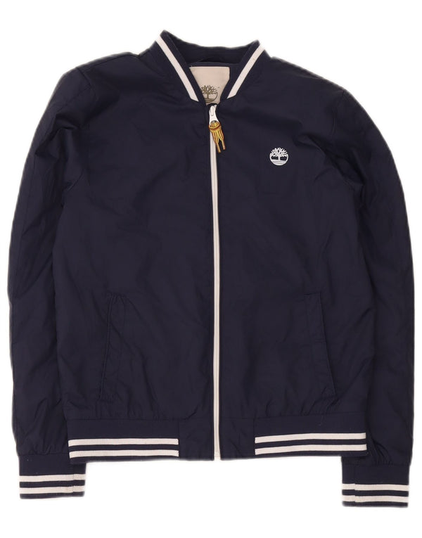 Timberland Boys Bomber Jacket 11-12 år XS Navy Blue Polyester