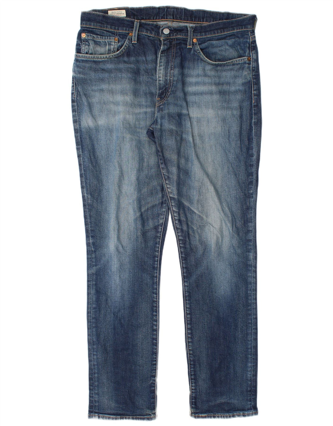 Levi's Herre 511 Slim Jeans W34 L32 Blå Bomuld