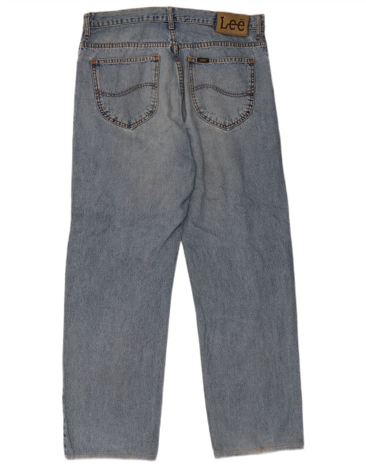Lee Straight Jeans til mænd W34 L30 Blå