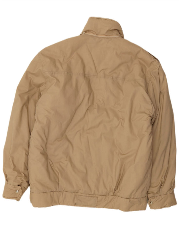 Vintage Herre Military Utility Jacket UK 42 XL Beige