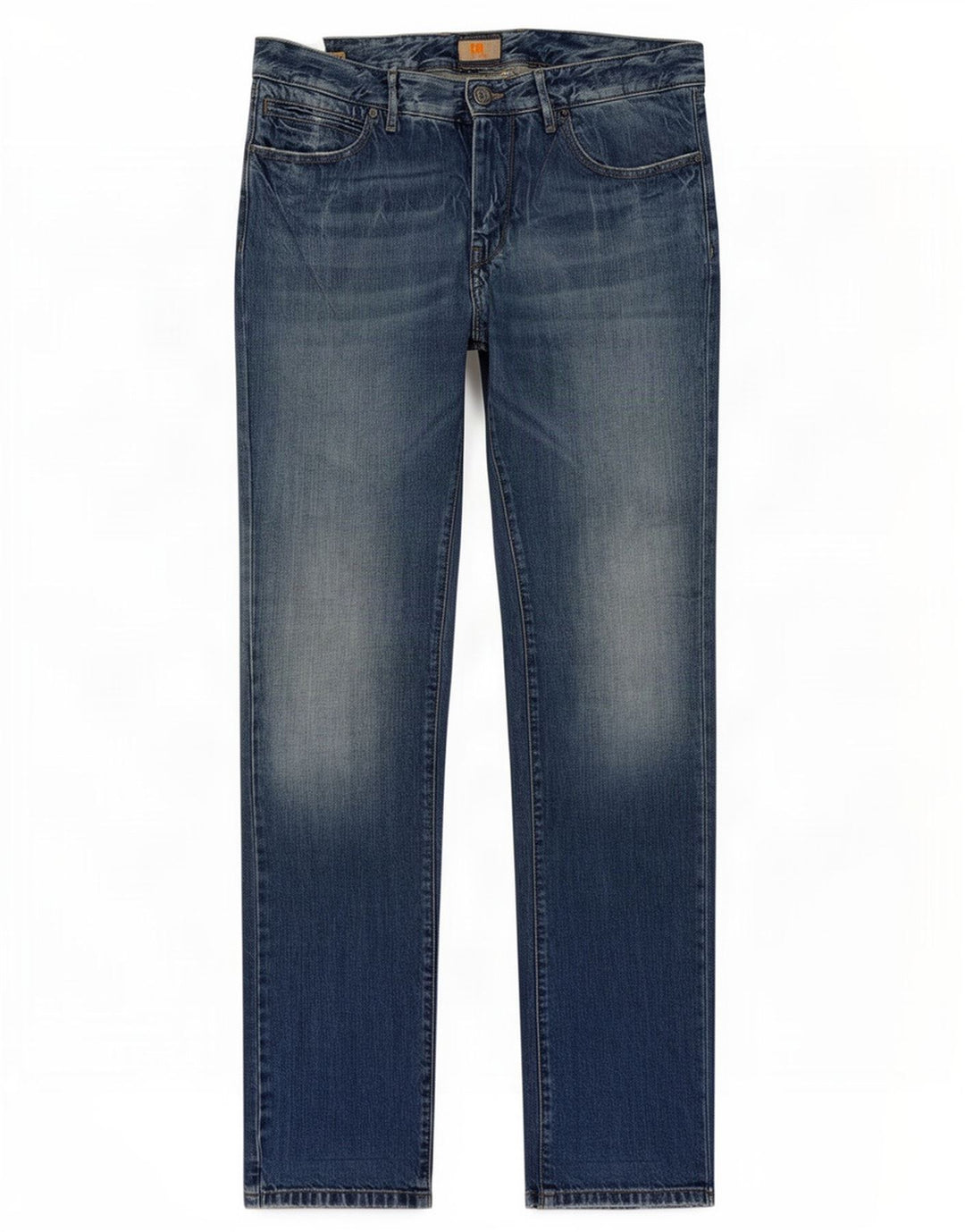 Hugo Boss Herre Slim Jeans W33 L34 Blå Bomuld