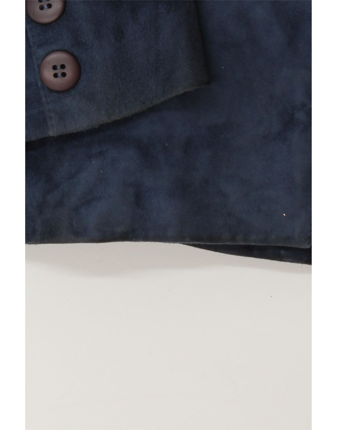 Robrik Dame Ruskind 2-delt nederdelsæt IT 44 Medium W30 Marineblåt læder