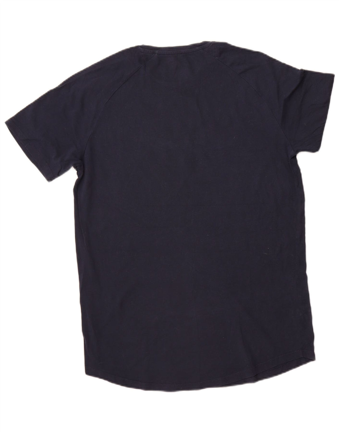 JACK & JONES Herre T-Shirt Top Medium Marineblå Bomuld