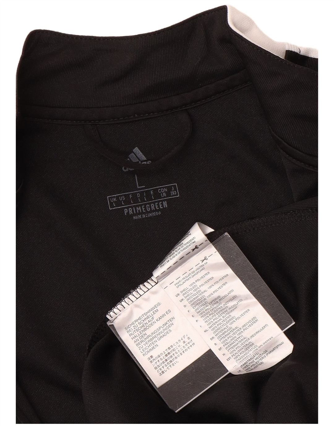 Adidas Herre Aeroready Træningsdragt Topjakke Stor Sort Polyester