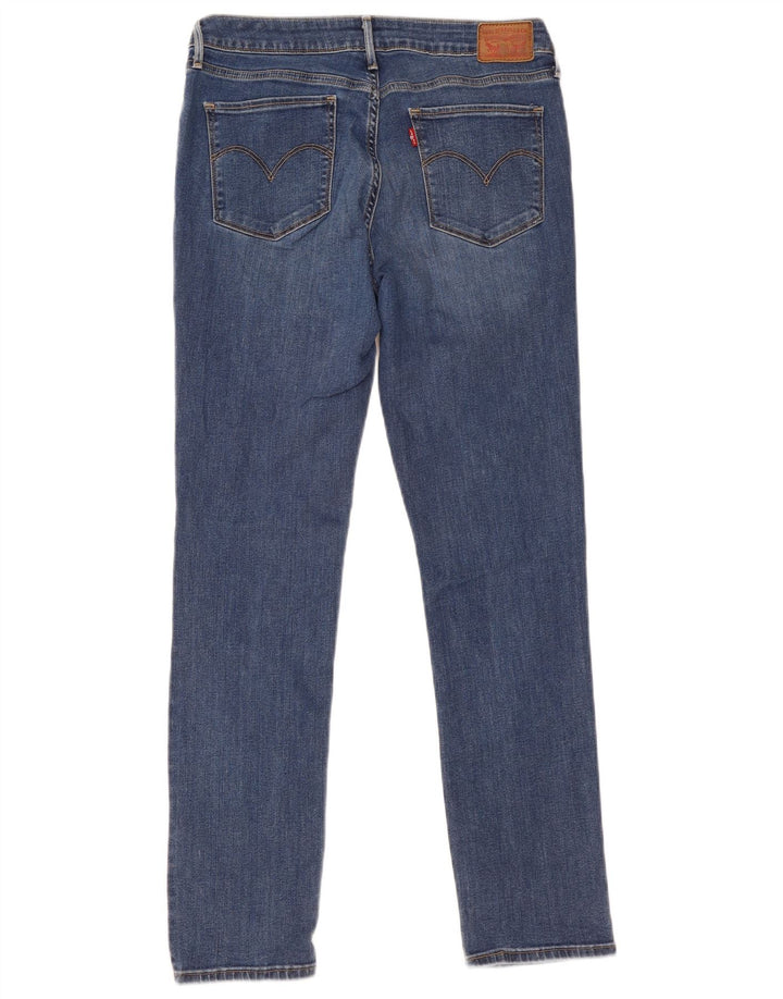 Levi's Dame 711 Slim Jeans W32 L30 Blå Bomuld