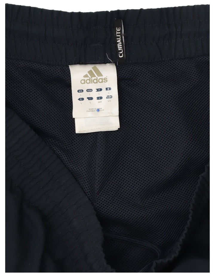Adidas Herre Climalite træningsdragt Bukser Large Navy Blue Polyester
