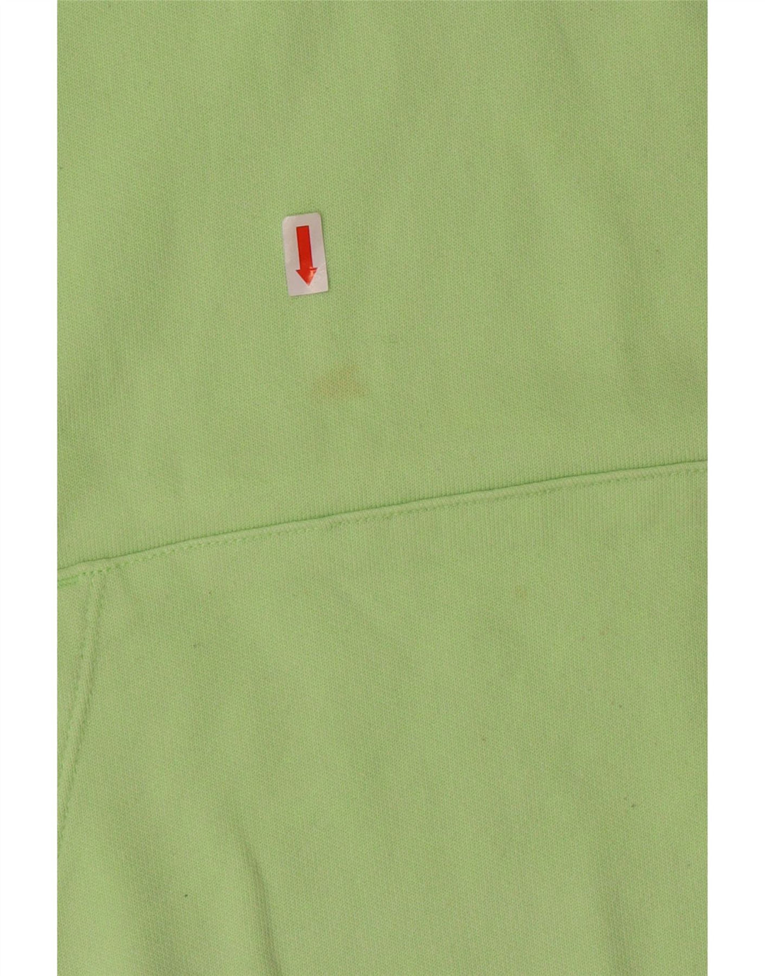 CHAMPION Grafisk hættetrøje til kvinder UK 16 Stor grøn bomuld