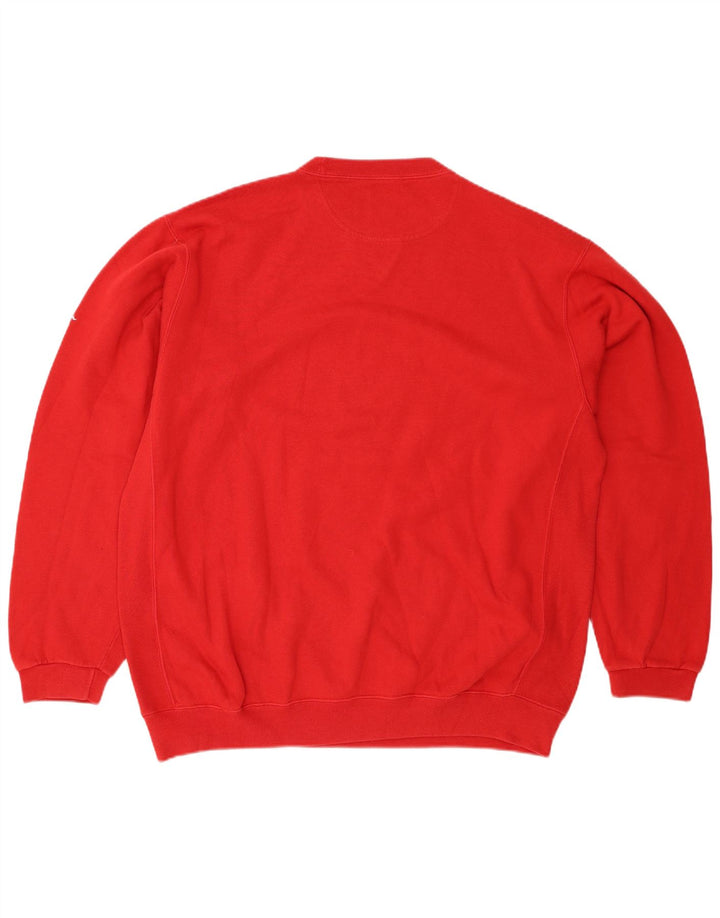 CHAMPION Grafisk sweatshirt til mænd XL Rød bomuld