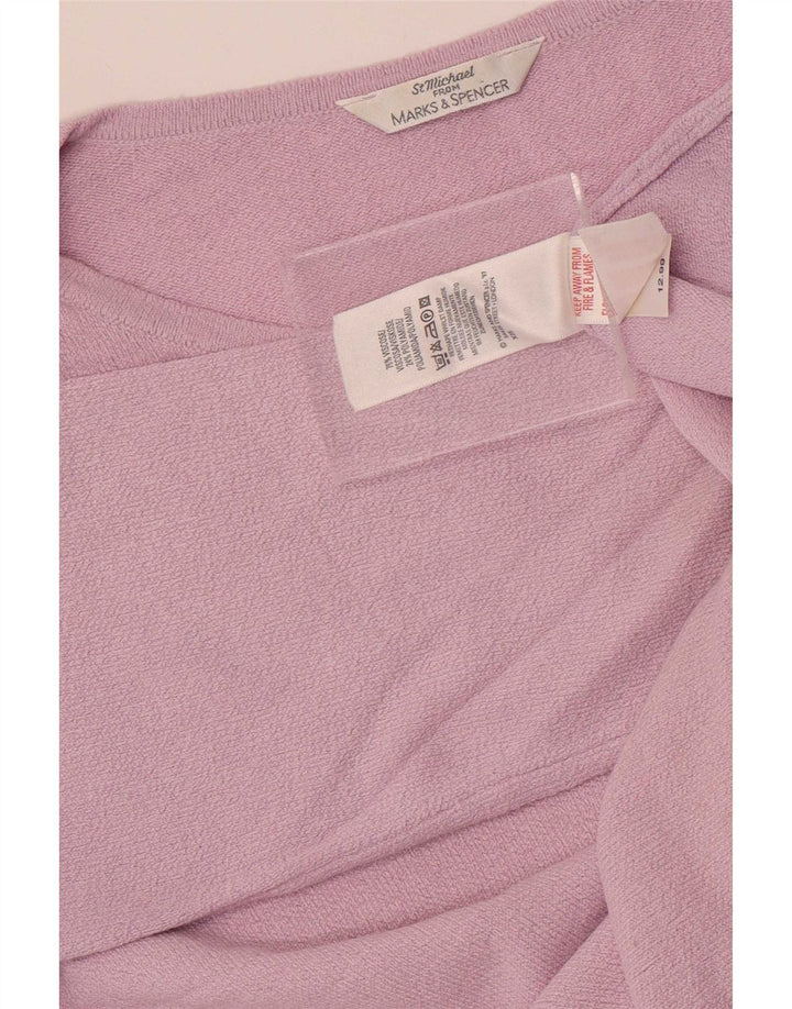 Marks & Spencer Dame St. Michael Top 3/4 ærme UK 12 Medium Lilla