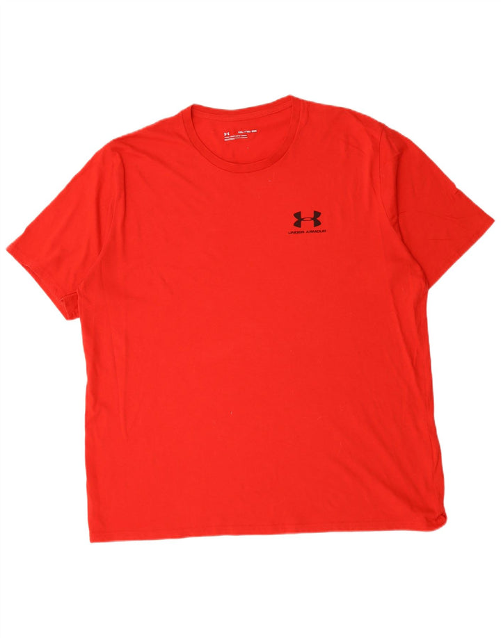 Under Armour Herre T-Shirt Top 2XL Rød