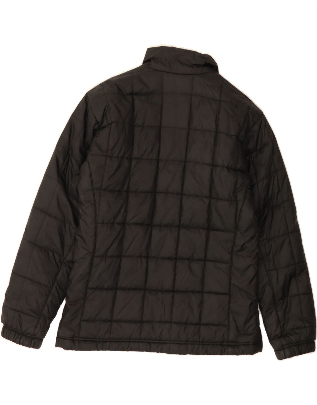 ADIDAS Womens Padded Jacket UK 14 Large  Black Polyamide Vintage Adidas and Second-Hand Adidas from Messina Hembry 