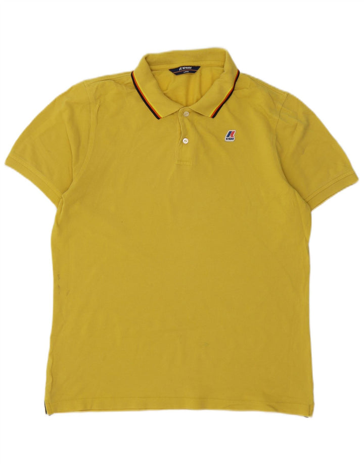 K-WAY Herre Polo Shirt Stor Gul