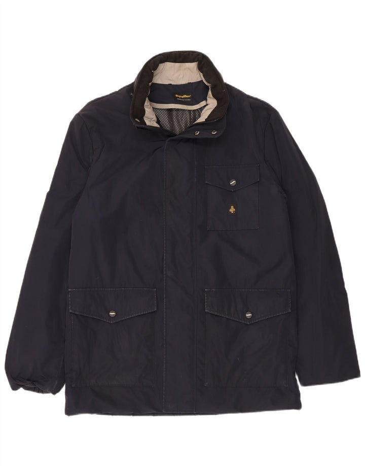REFRIGIWEAR Herre Utility Jacket IT 50 Large Navy Blue Polyester