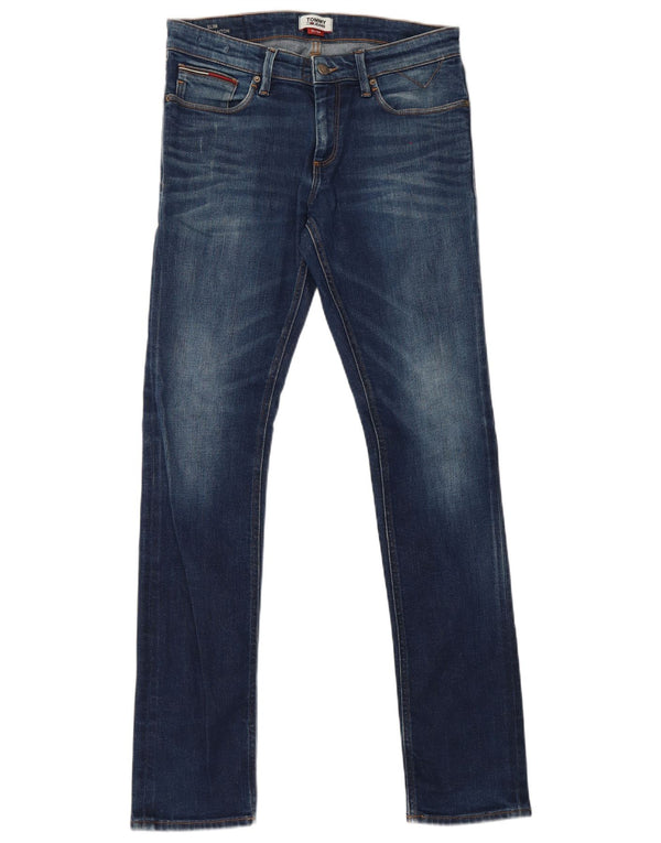 Tommy Hilfiger Herre Scanton Slim Jeans W32 L34 Blå Bomuld