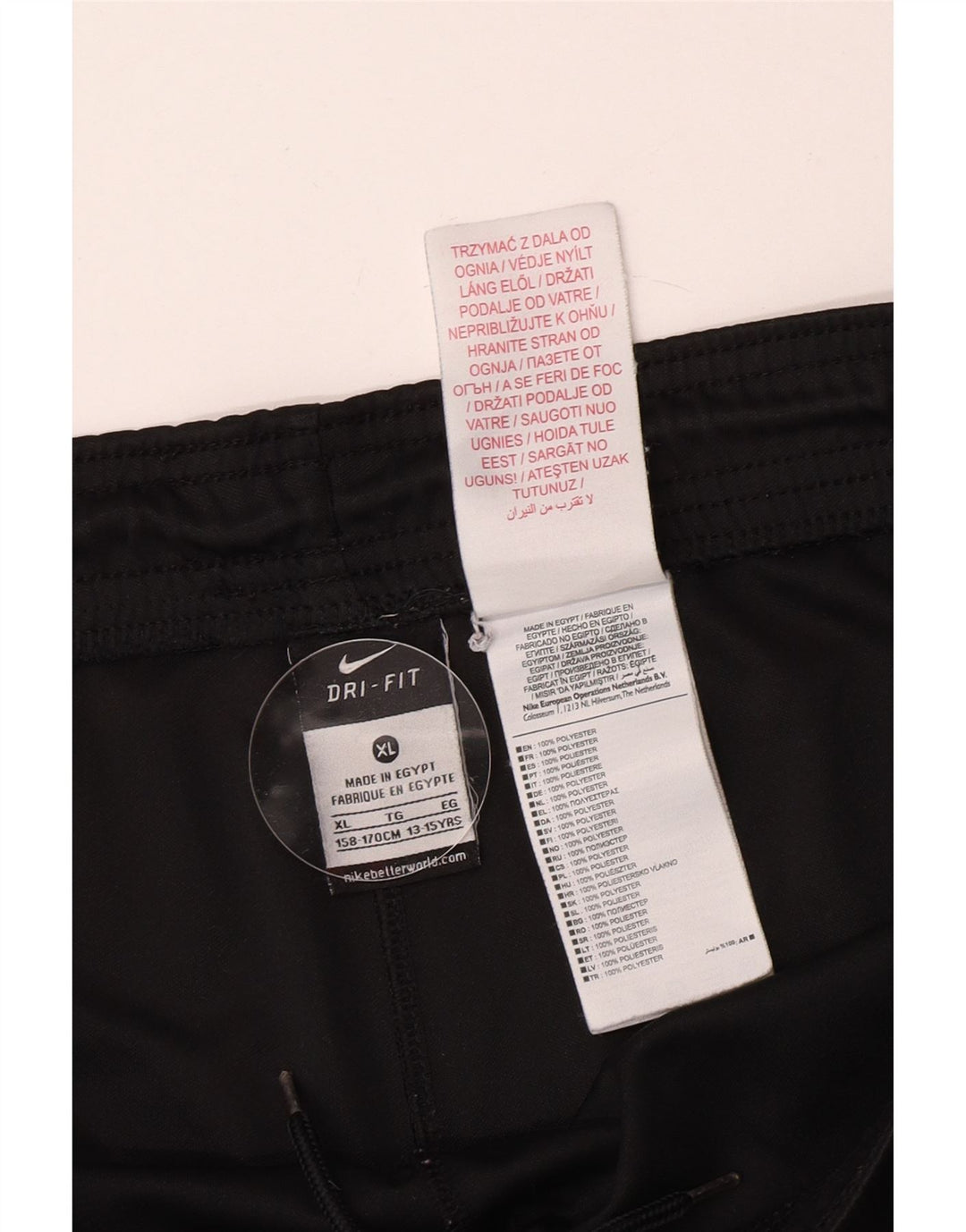 Nike drenge Dri Fit sportsshorts 13-14 år XL sort polyester