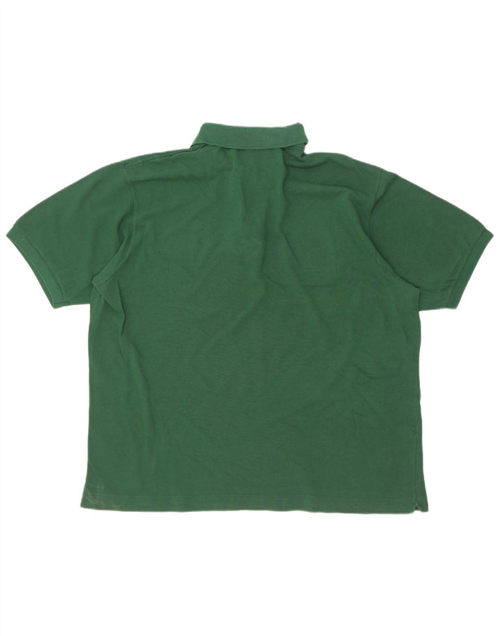 Lacoste Herre Polo Shirt Str. 7 2XL Grøn Bomuld
