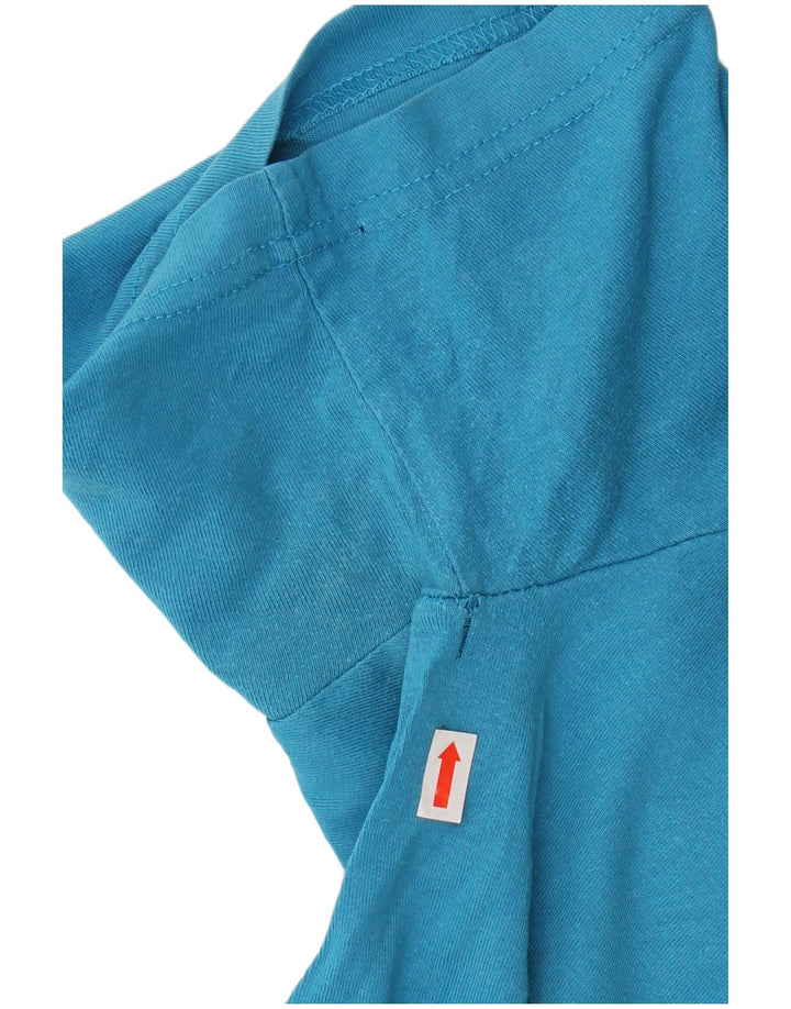 NIKE Herre Regular Fit grafisk T-shirt Top Stor Blå