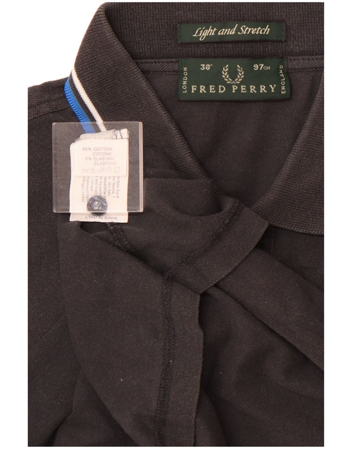 FRED PERRY Poloshirt til mænd Lille sort bomuld