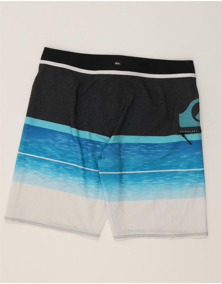 Quiksilver grafiske badeshorts til mænd store flerfarvede stribede