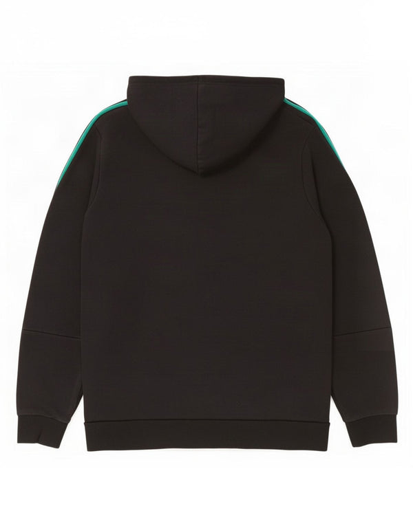 Adidas Boys Celtics Graphic Hoodie Jumper 15-16 år Sort Colourblock